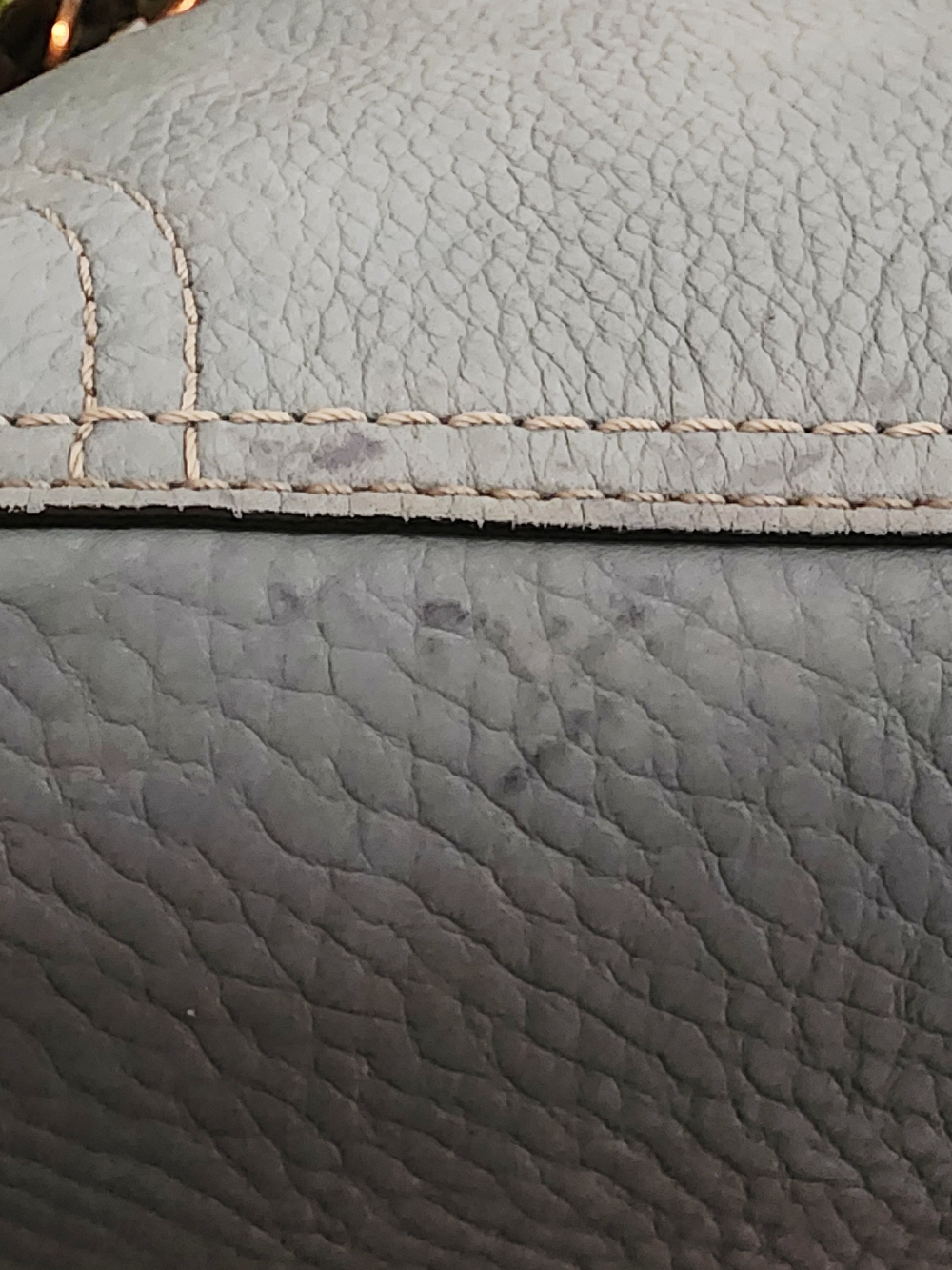 Vintage Coach Chelsea Pebbled Leather Hobo Bag + Wallet Set 🩵🤎 - Picture 4 of 8